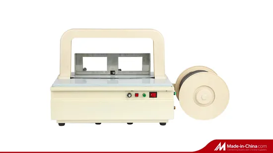 Confezionatrice imballatrice per reggiatrice semiautomatica di buona qualità per cartone